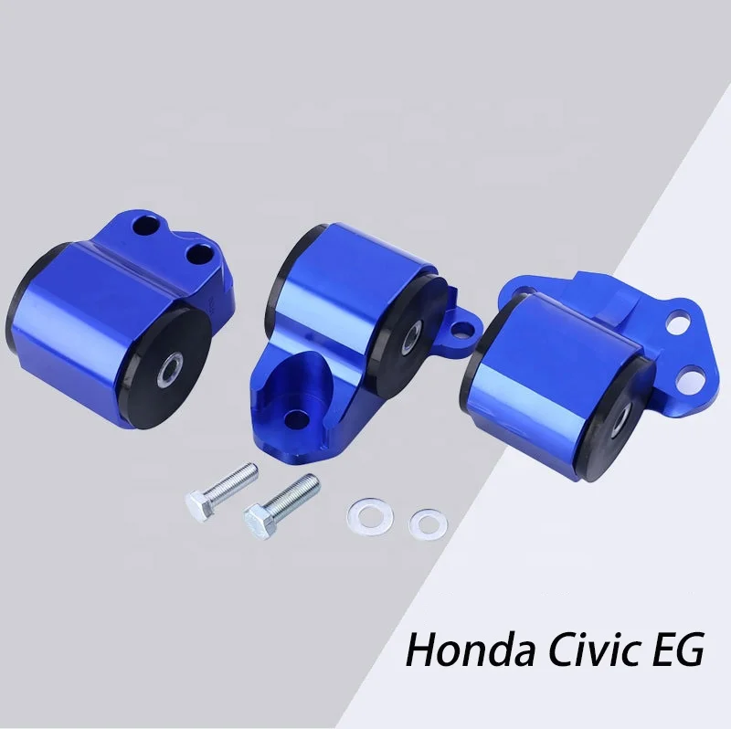 For Honda Eg Ek B16 B18 Aluminum Motor Mount Swap 3 Blots Billet Racing  Engine Mount - Buy Engine Mount For Honda City,Engine Mount For Honda 