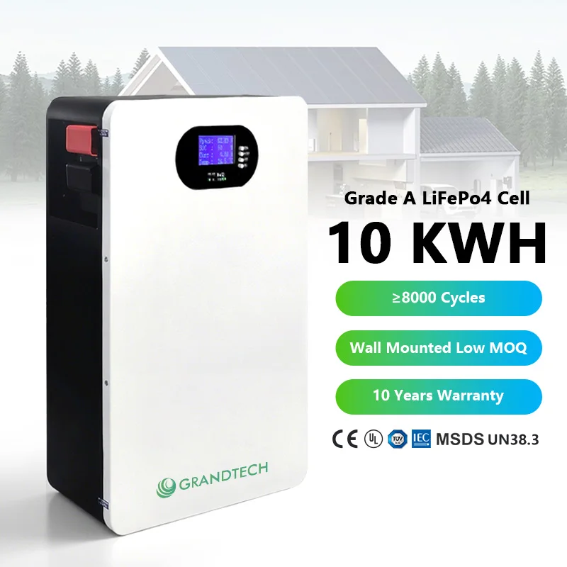 Nuwe Energie Solêre Stoorbatterye 51,2 V 300 Ah Bms 48 V Lifepo4 15 Kwh Power Wall Litiumbatterypak