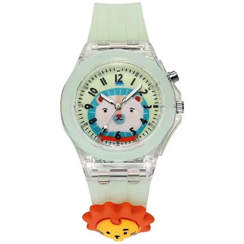 Kids Children Watches For Boy Girls Cartoon Trendy Led Digital Watch Fashion LED Sport Silicone Bracelet Watch