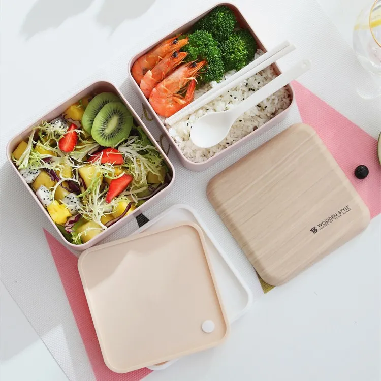 Square Aluminum Lunch Box, Japanese Square Lunch Box