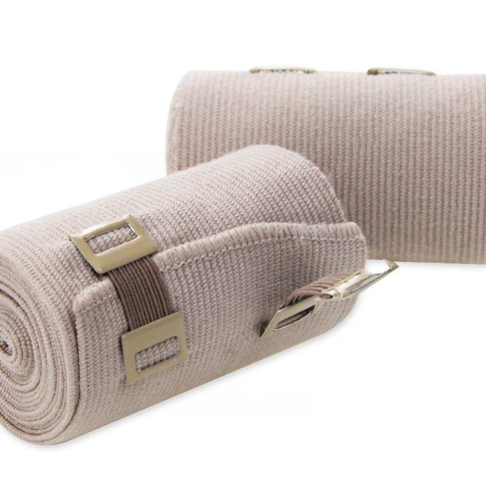 Premium Elastic Bandage Wrap Durable Compression Crepe Bandage