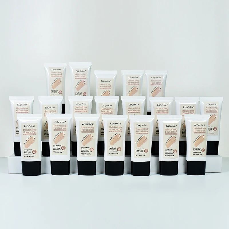 Oem Face Makeup Foundation Waterpoof Ordinary Private Logo Mineral Powder Infallible Foundation for Asian Women