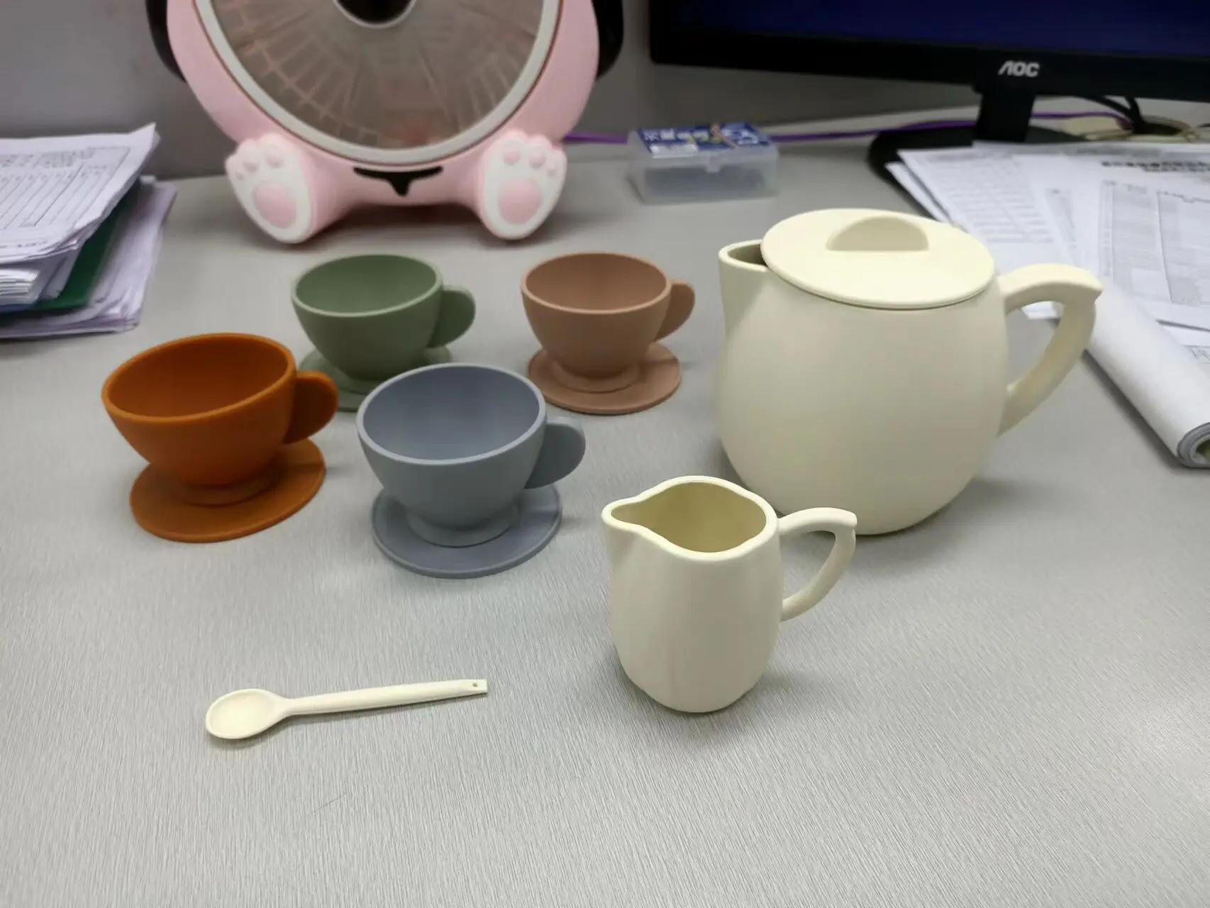 Не содержит Бисфенол А, не содержит пластика, экологически чистые материалы, чайный набор, моторика, языка и общения, Детские ролевые игрушки