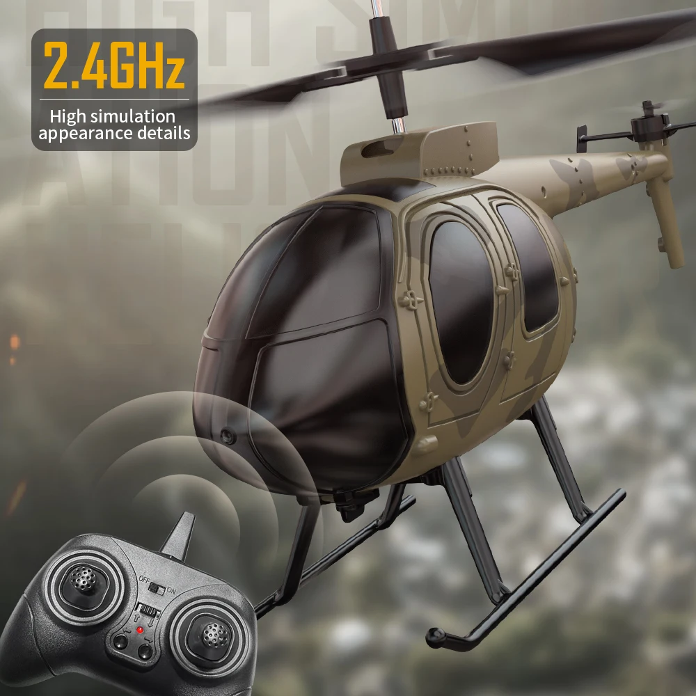 Lehoo Toys 3CH RC Helicopter Professional Military Electric 2.4ghz Remote Control Helicopter