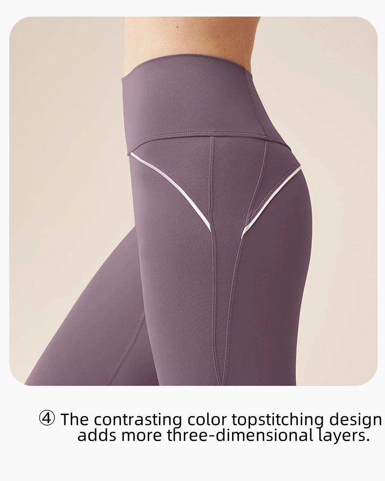 product wholesale hot sales women outdoor gym fitness wear women elastic active legging high waist quick dry workout yoga pants leggings-61