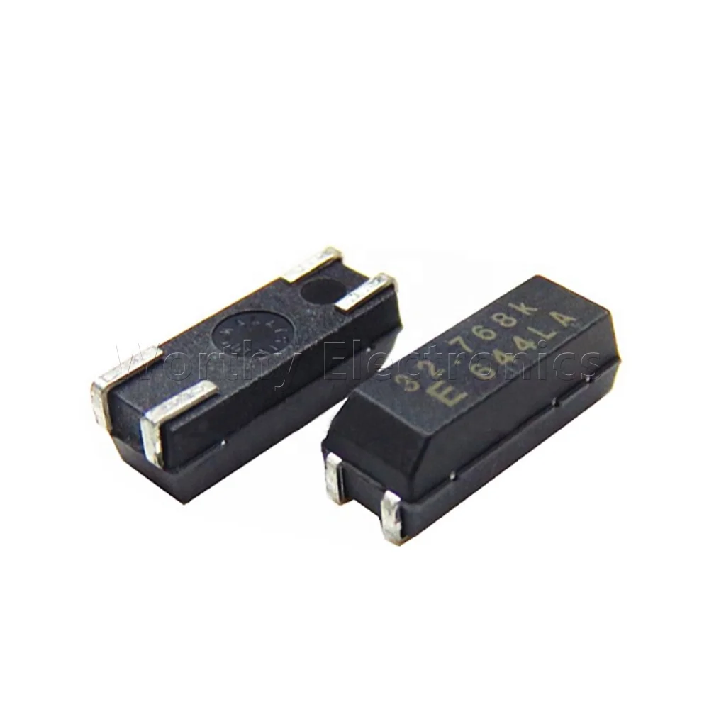 Lot De 20 Cristaux Oscillateurs 32.768 KHz 2x6mm - Remplacement Quartz Pour Montres, TV, Cartes Électroniques