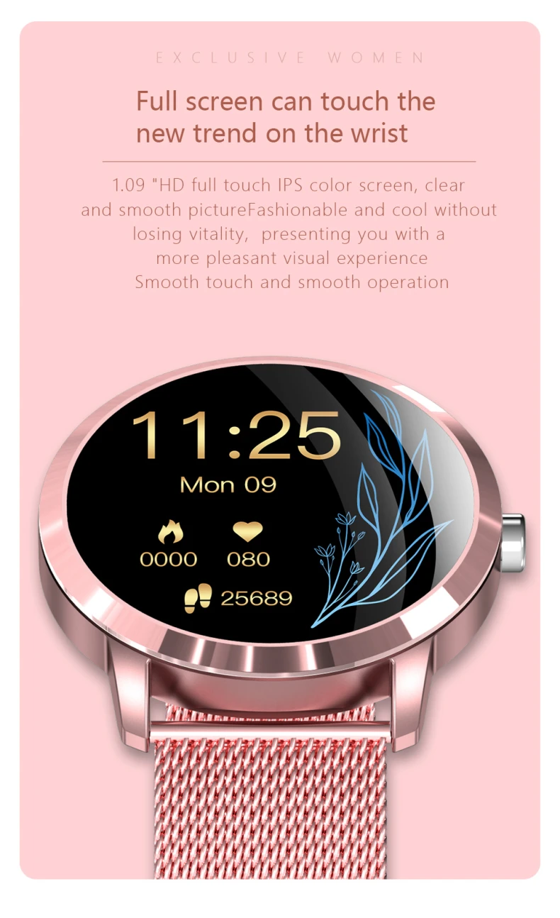 Q8L Smart Watch Women Sport Bracelet Wristband Waterproof BT Low Price Cheap Heart Rate Monitor Q8L Smartwatch (5).jpg