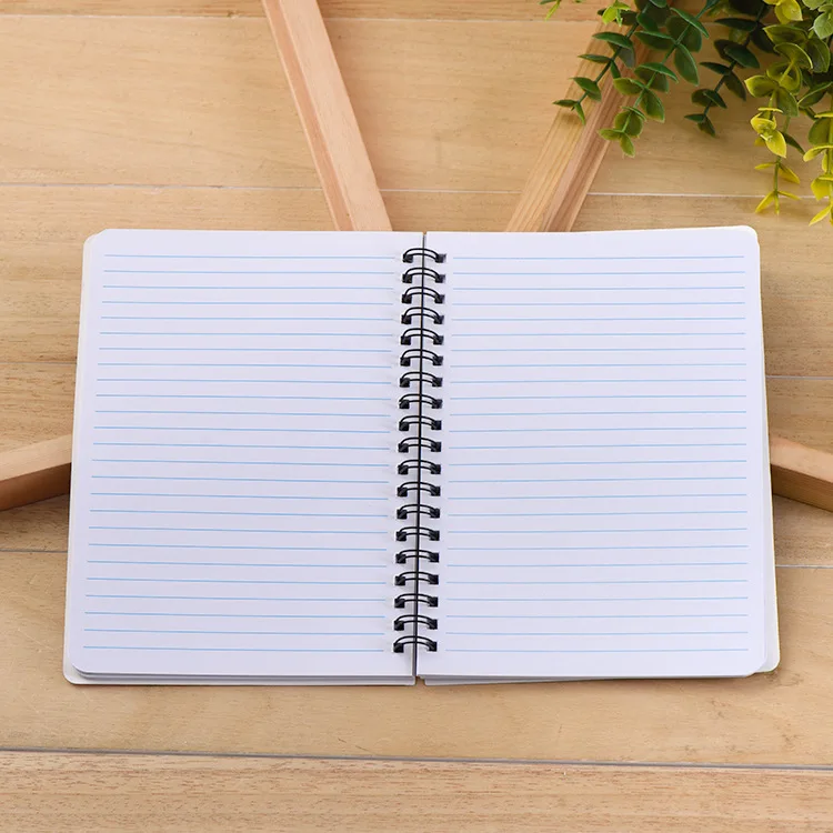 Custom A4 coil notebook notepad A5 writing book student workbook A6 creative handbook book customised