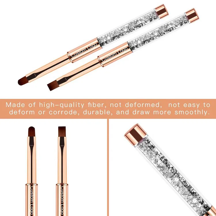 Factory Direct Wholesale Gel Nails Brush Acrylic Kolinsky With