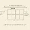 Comment mesurer pour les rideaux ?
