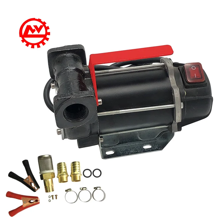 Электрический портативный дизельный масляный мини-барабан автомобильный диспенсер для топлива 12 В 24