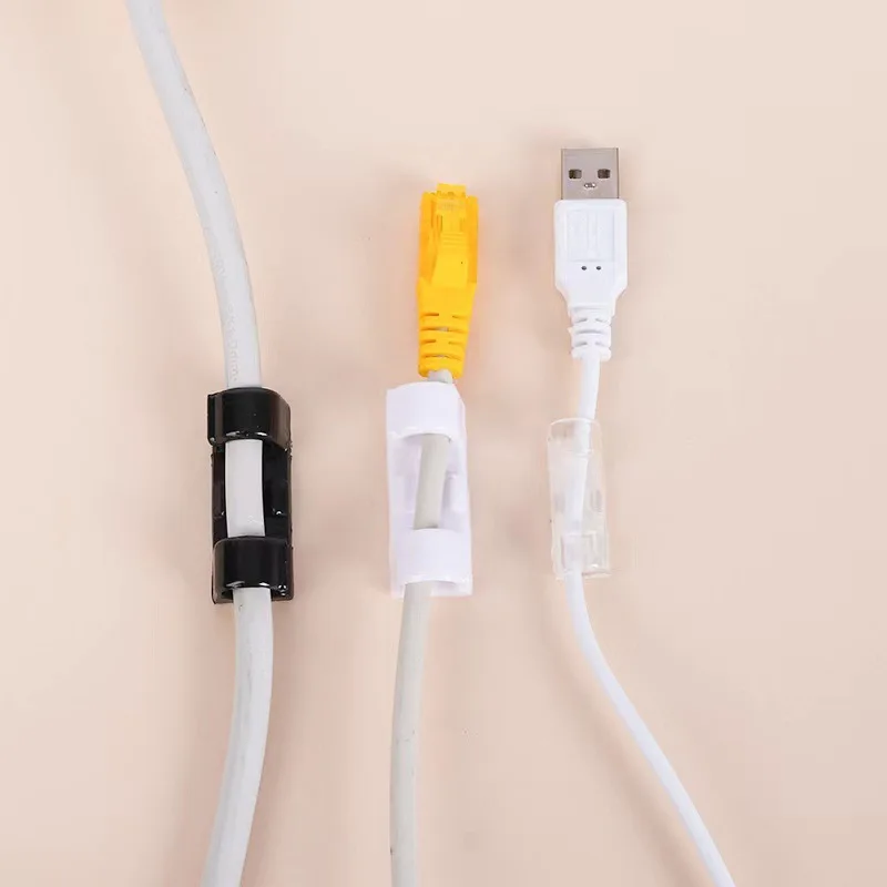 Desktop data cable storage and arrangement of self-adhesive wire desktop fixer wire trimming and winding device wire fixer supplier