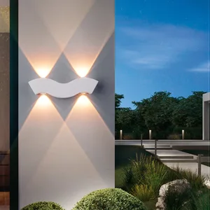 4W Waterproof Led Wall Lights Outdoor Led Wall Light with Factory Price for Home Bedroom Garden Stair Decorative Wall Light