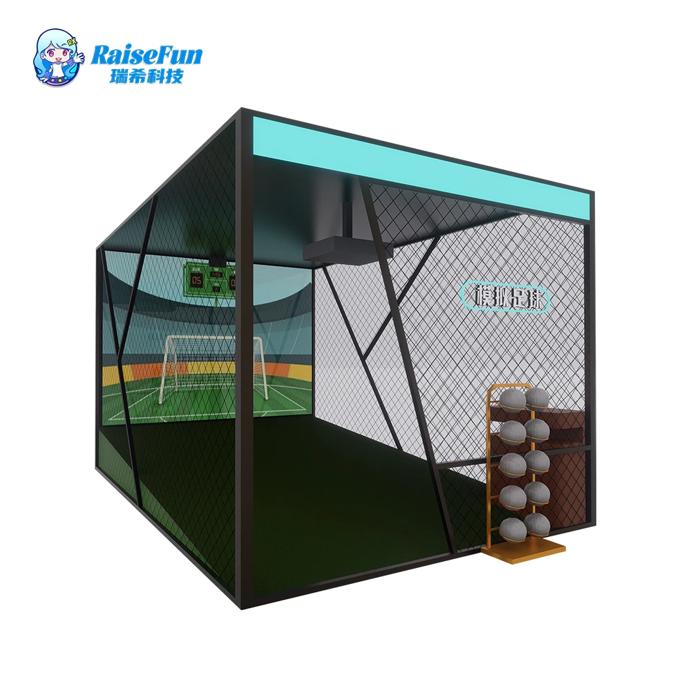 Indoor Ar Interactive Football Sport Games Football Sport Simulator Machine Wall Interactive Game Ar Soccer Simulation Training