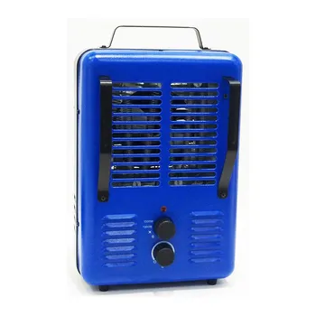 Shinic Space Heater 1500-Watt Milkhouse Heater with Thermostat Utility Heater with Stay Cool Durable Metal Housing