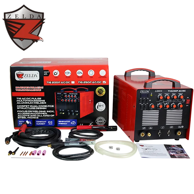 250A アルゴン溶接機 AC/DC TIG 溶接機 新品 ポータブル 12kg