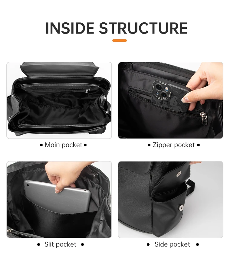 Custom Print Private Label Backpack Waterproof Custom logo Casual ...