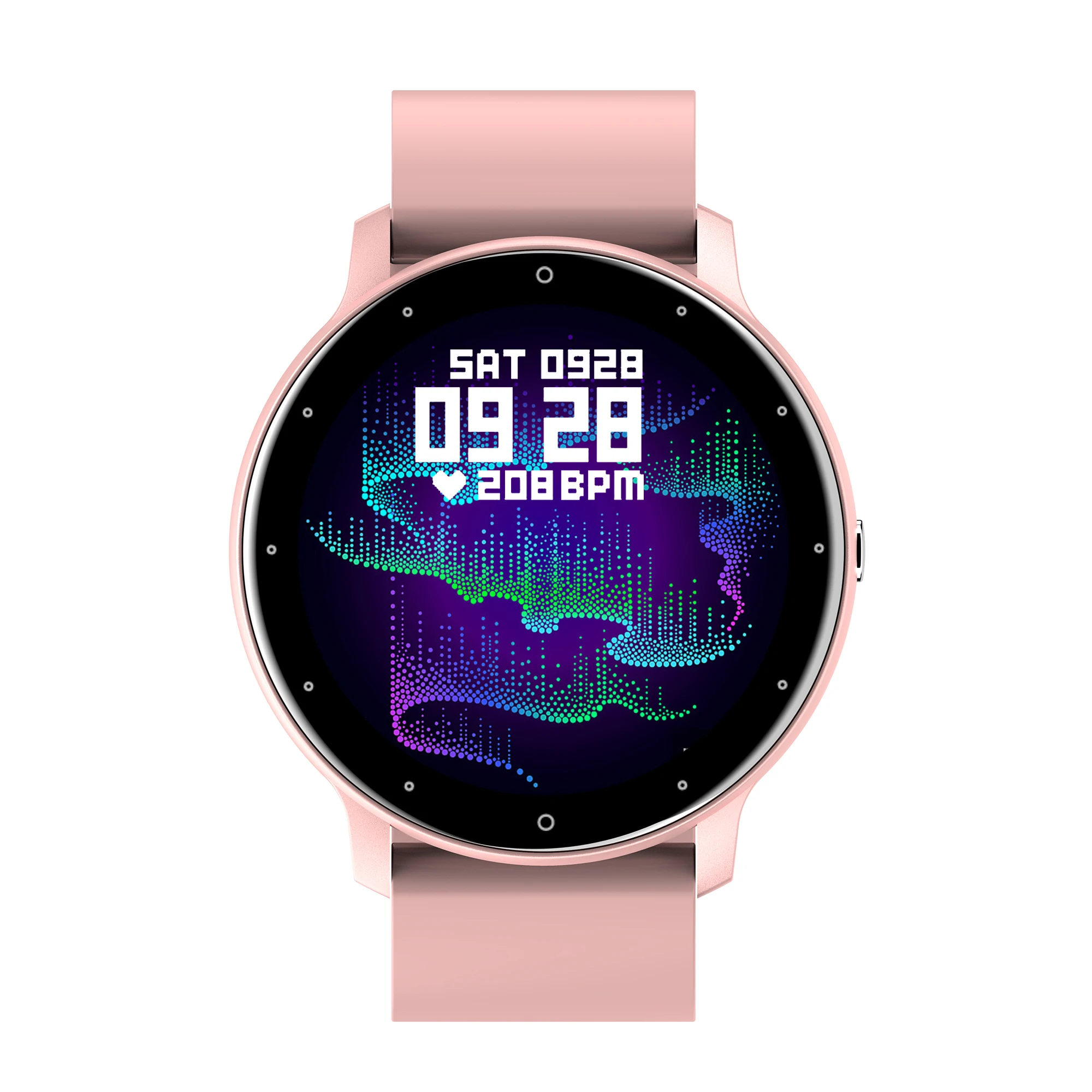 ZL02D Digital Round SmartWatch Heart Rate Sleep Reloj Inteligente Waterproof Android Bracelet Smart Watch