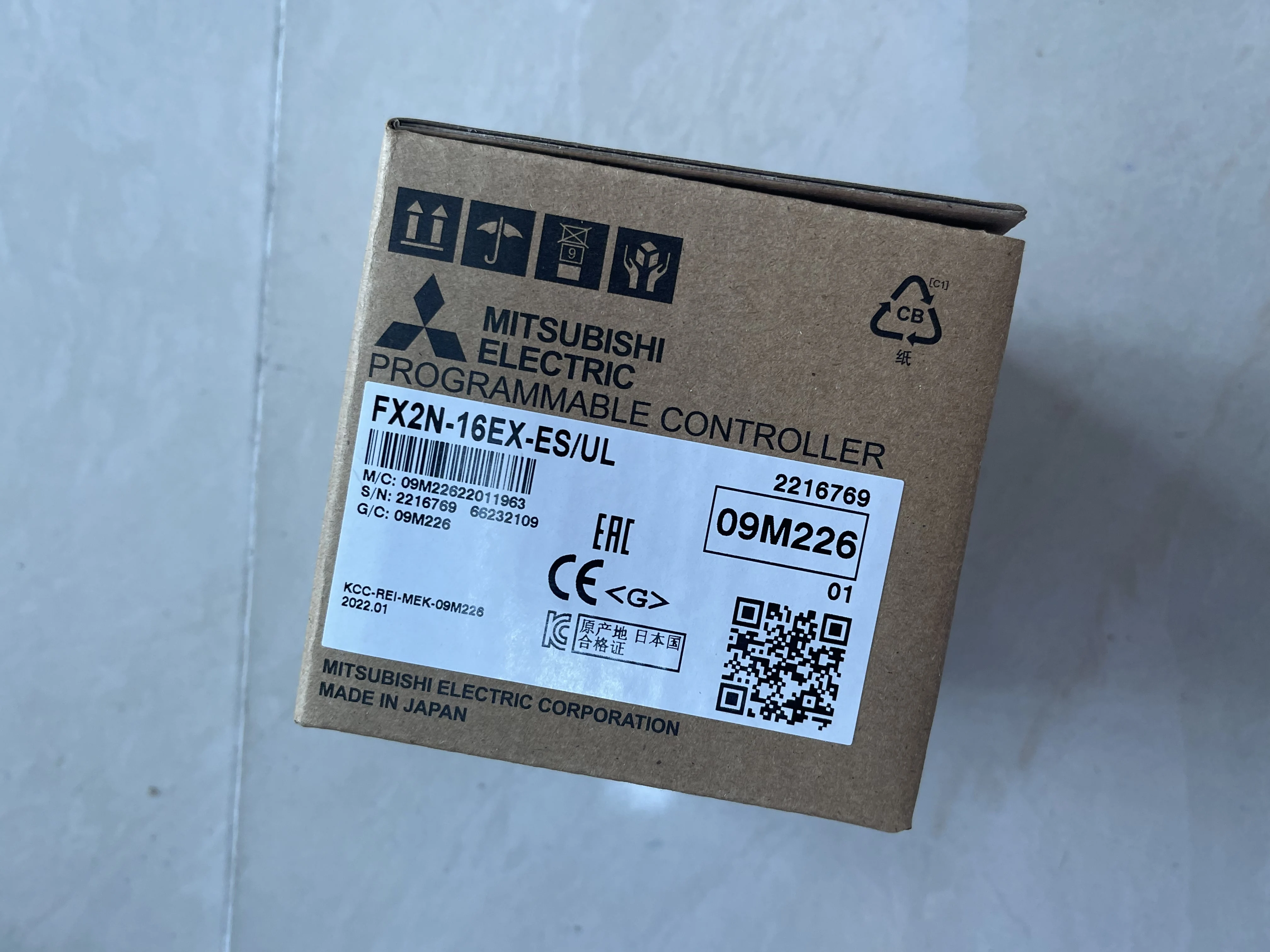 Mitsubishi PLC Input Module FX2N-16EX-ES/UL