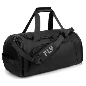 Custom Large Capacity Men Weekend Shoulder Tote Gym Bag with Shoes Compartment and Wet Pocket Sneaker Duffle Travel Sports Bag