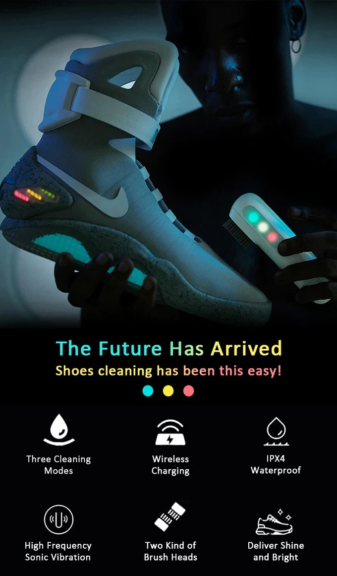 Supbro Sonic Electric Sneaker Cleaning Brush Shoe Brush Sneaker