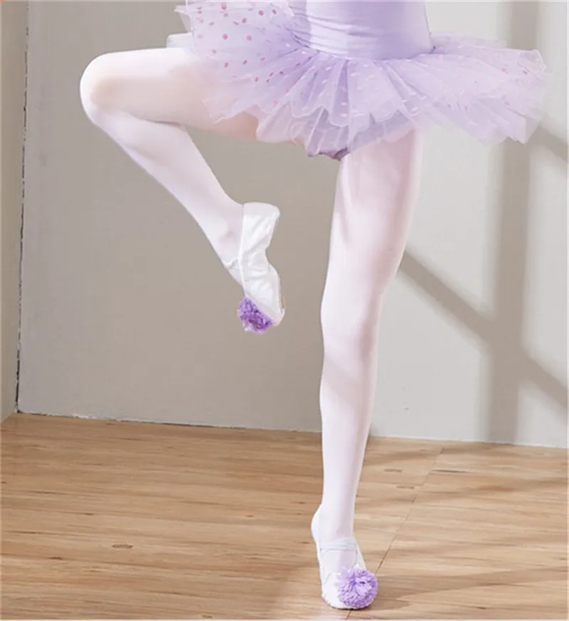 Blanco y Negro Soudittur Medias de Ballet Danza Para Niñas y Mujer 90 DEN en Rosa 