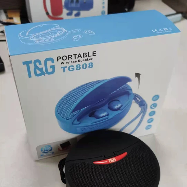 TG808-Mini haut-parleur Bluetooth sans fil, écouteur sans fil