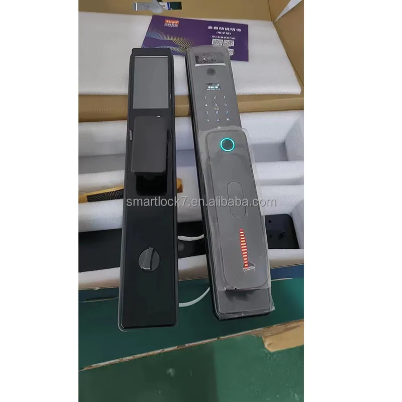 Smart Home System Full Automatic Security Door Lock System Electric Keyless Digital Fingerprint Combination Smart Door Lock