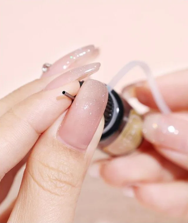 Bin 10ml Clear Nail Art Glue Edge Sealing Filling Gel Stick Drill Gel