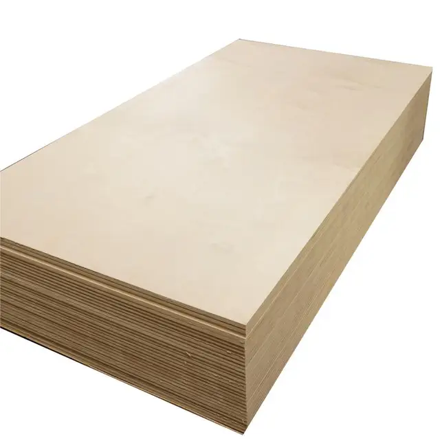 Marine/Okume/Bitangor Plywood 4mm to 18mm Laminated Plywood Board Professional Full Birch Wood