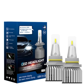 Globalpowerleds Factory Motorcycle Led headlight led mini electric 9006/HB4 6000K 6000lm car LED Xenon hid kit
