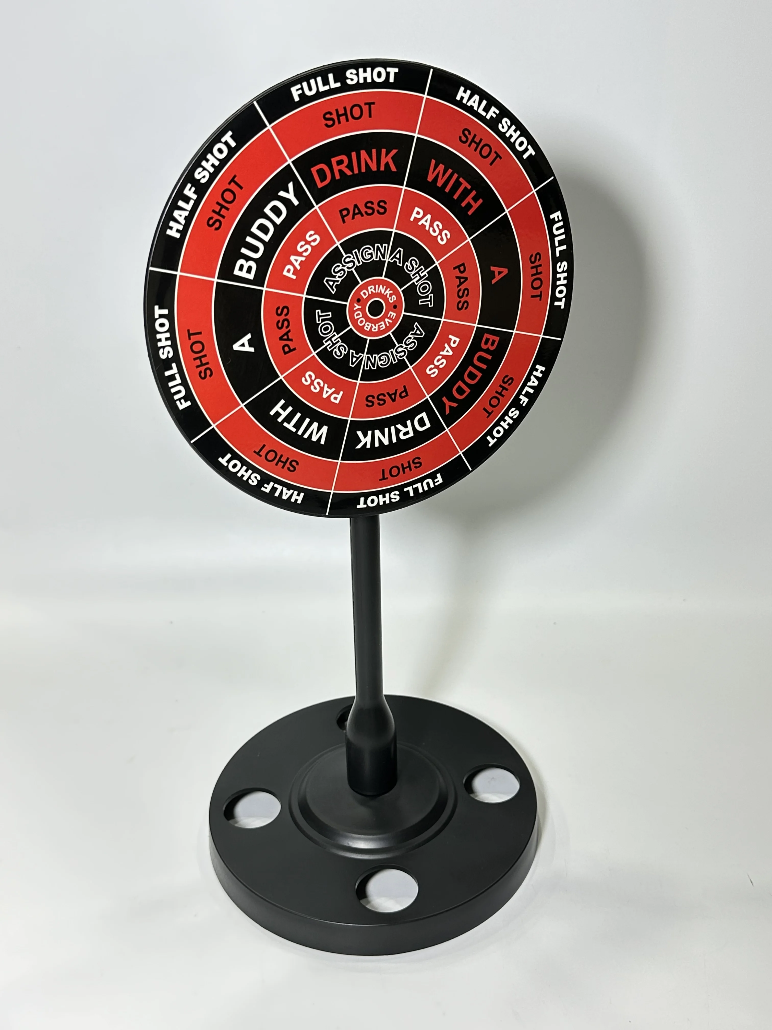 Hot Sale Mini Drinking Game Dart Shot Party Games Roulette Bar Game With 4 Glass Cups And 1