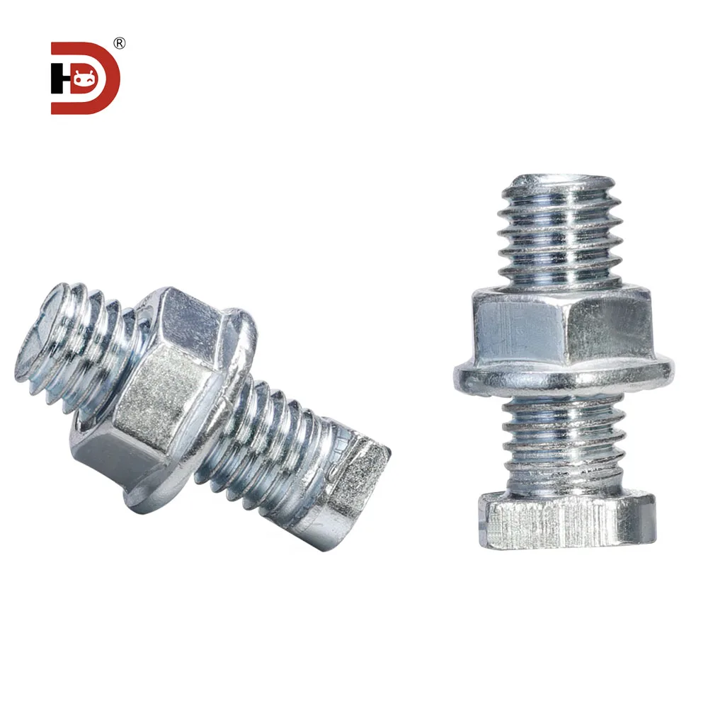 product m10x25 t bolt zinc plated carbon steel ffu rail channel track bolt nut cleanroom aluminum profile t slot hardware-2