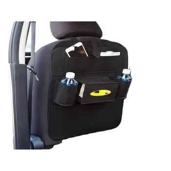 Hongxiang Accessories Car Back Seat Organizer Multifunction Foldable Car Seat Back Bag Car Storage Bag For Kids