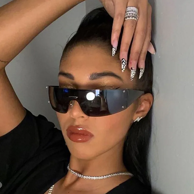 Tiffany&co. rimless sunglass y2k 美品 China Customized Rimless Y2k Sunglasses Suppliers