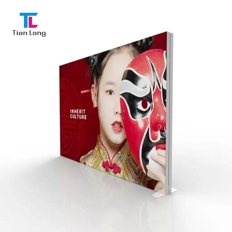 TianLang Aluminiová seg LED reklamní rám bez okrajů z textilie LED svítidlo / Reklamní svítidlo