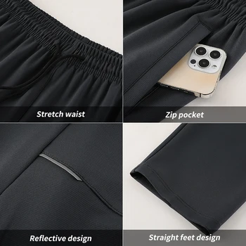 Wholesale 90% Polyester 10% Spandex Sweat Pants for Men