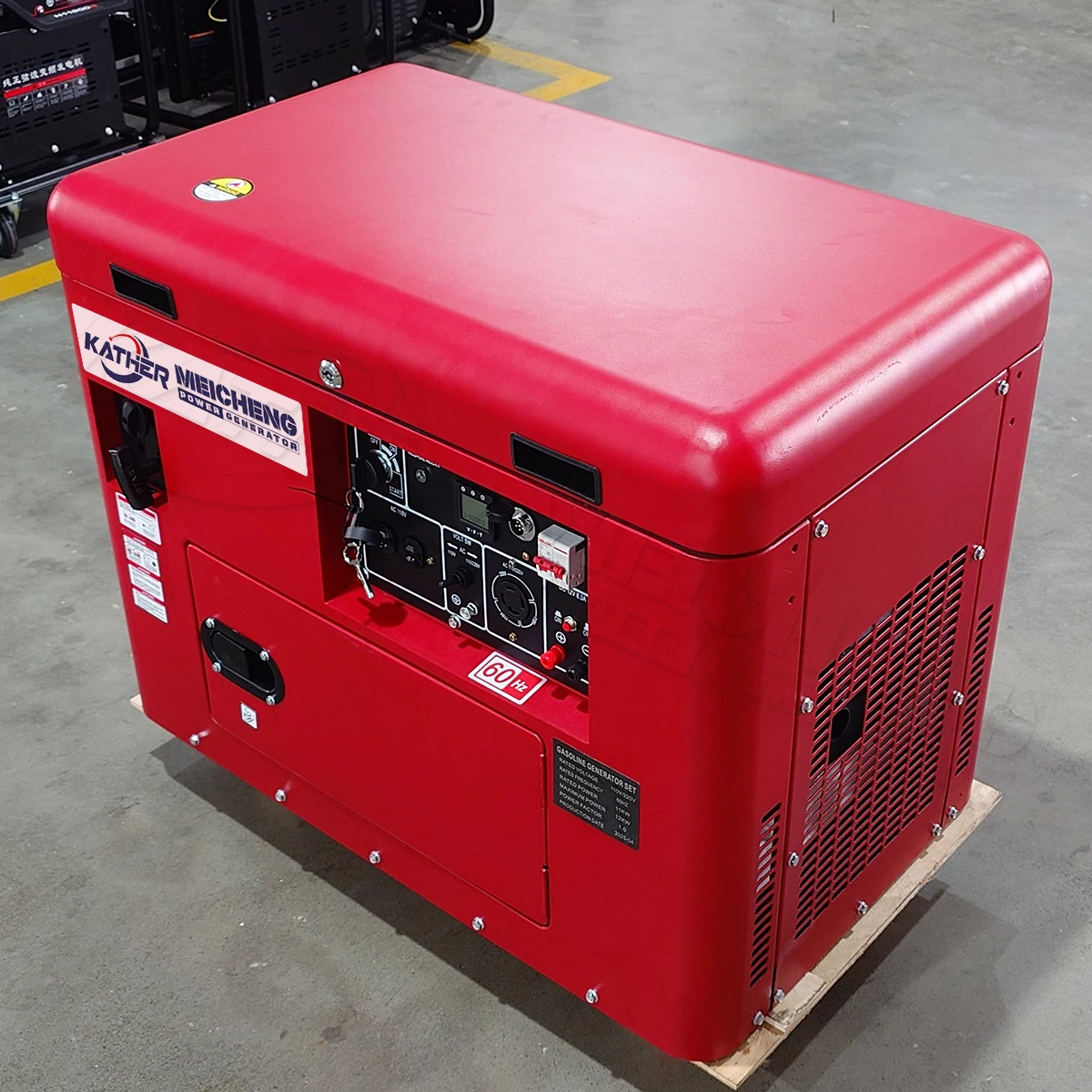 60hz low noise 5kw 8kw 85kva 10kw 12kw 15kw super silent power output554-9