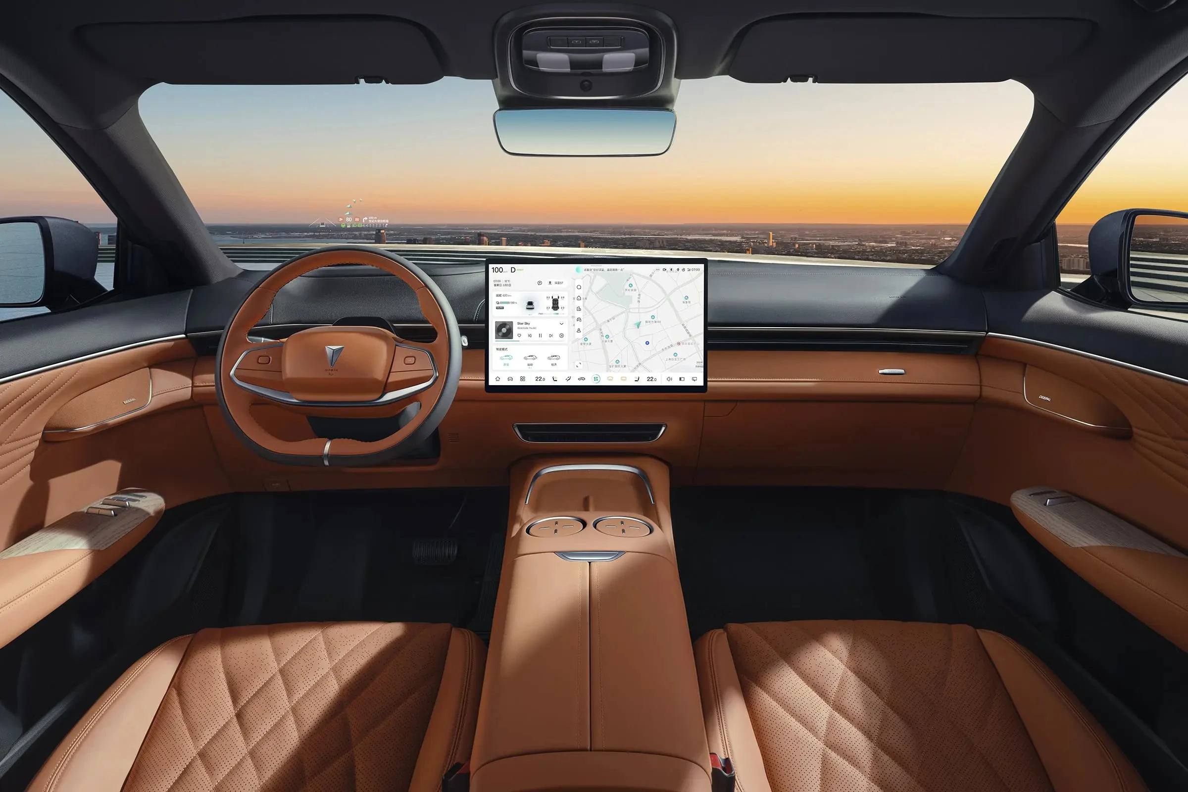 Sıcak Satış Çin Yapımı Changan Deepal S7 Yeni Enerji Saf Elektrikli Araç Hibrit Araba