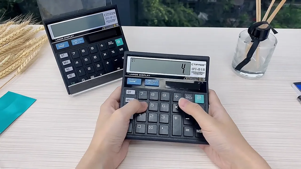 CTIFREE Solar Energy Office Accounting CT-512 Calculator