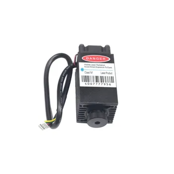 Module Laser Bleu 450 Nm 1000 MW Focalisable – Gravure, Découpe, Avec Support Et Alim 12V