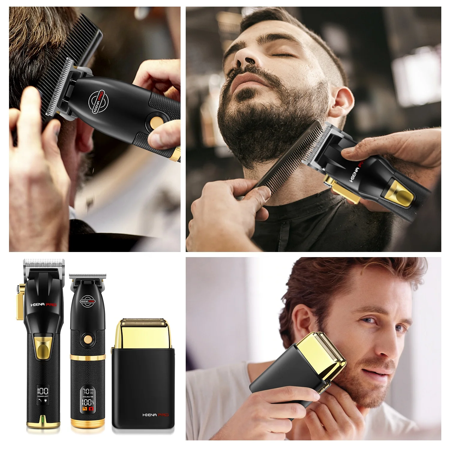 Tondeuse Cheveux Professionnelle Rechargeable – Modèle Andis Master, Doré – Neuf Ouvert