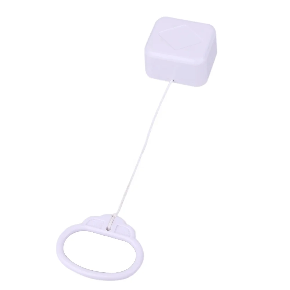Plastic Pull String Cord Music Box With Musical Movement Pull String Music Box in White Plastic Box for Plush Toys