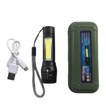 Meijiu Portable Rechargeable 3w Mini Handheld Led Flashlight For Biking Camping