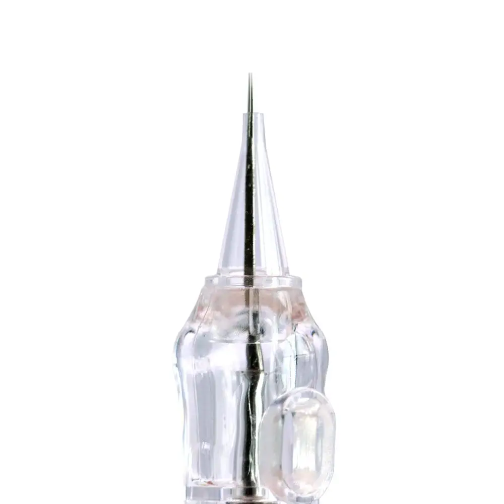 15 Pcs Goochie A8 Permanent Makeup Machine Replace Needle Cartridge R1R3 R5 F5