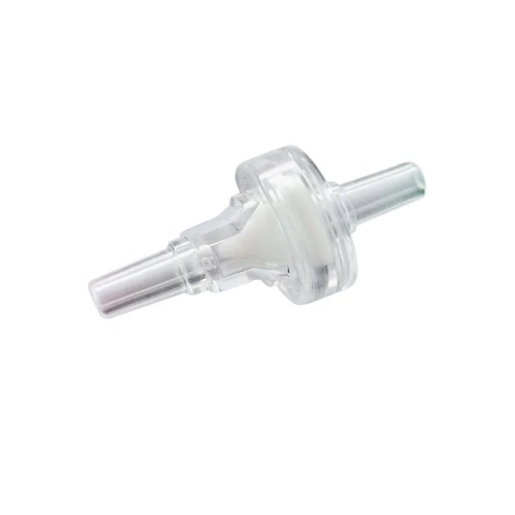 Medical equipment mini plastic bottle safty water non return air control medical one way check valve