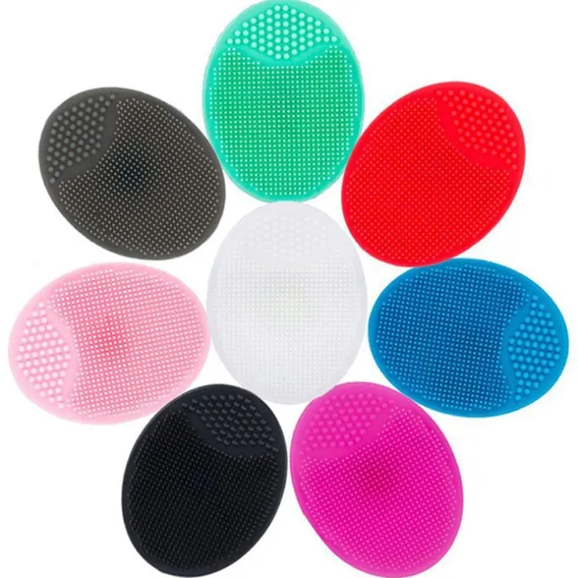 Deep cleansing skin care face cleaner scrub brush face cleanser silicone facial mask brush beauty tool soft heir