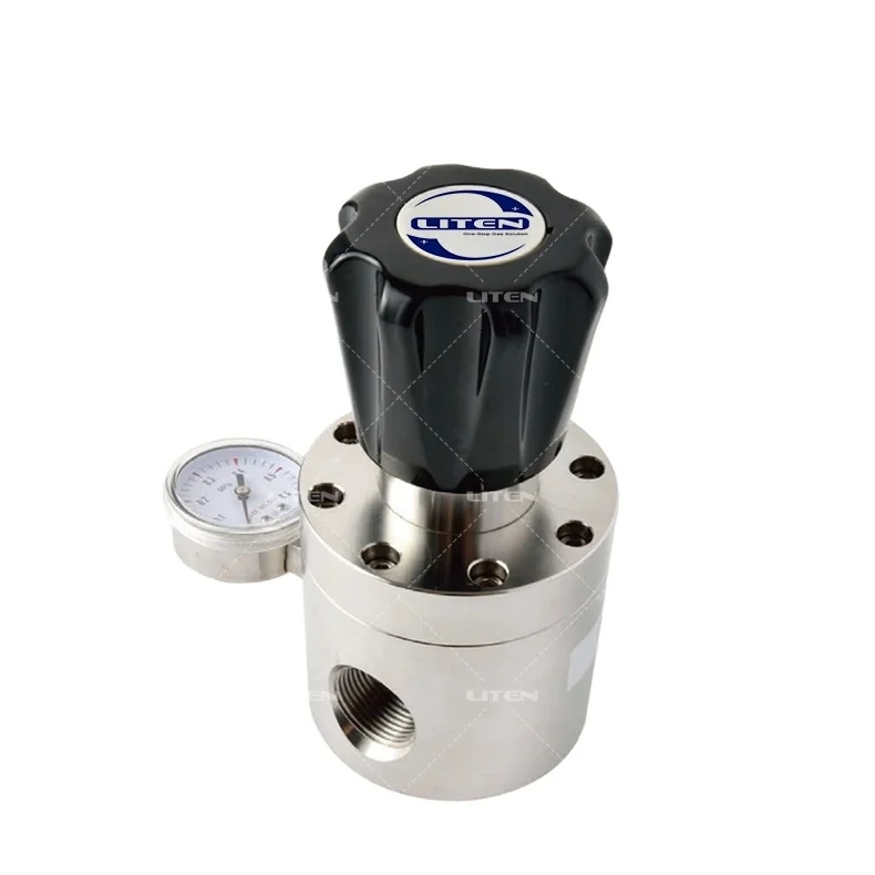 R66 High Flow Low Pressure Regulator Cv5.0 For Ar N2 O2 H2 He - Buy ...