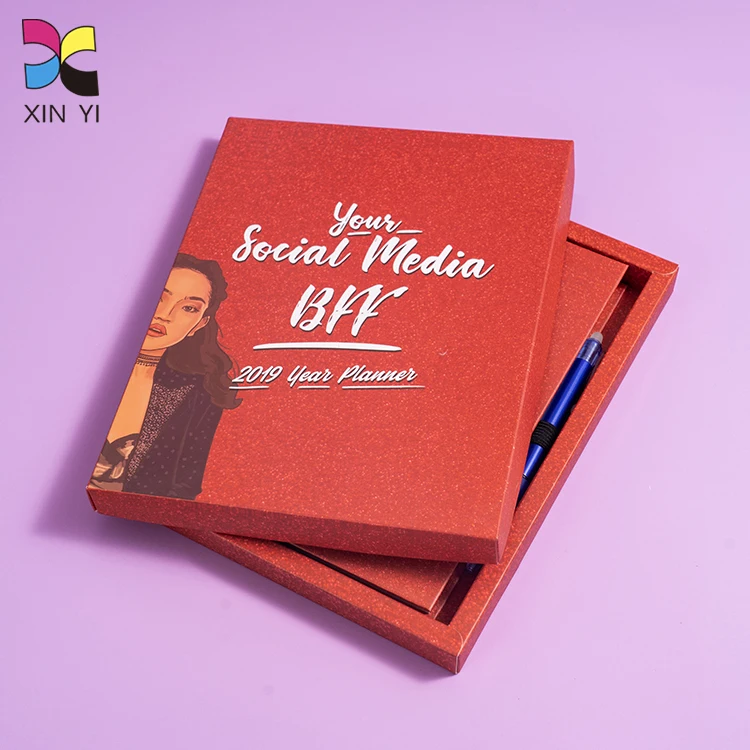 Customizable Designs Notebook With Gift Box Journal Printing Custom ...