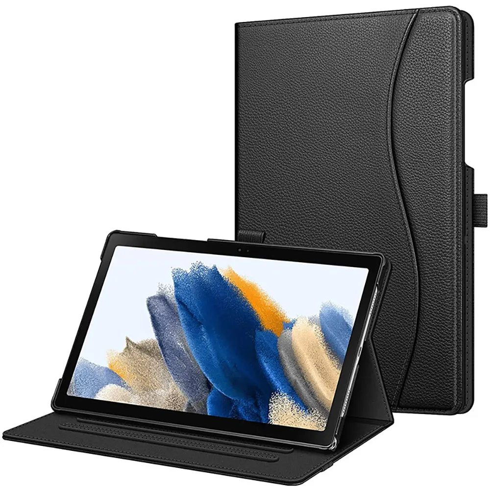 Laudtec Pbk248 Leather Tablet Case Multi-Angle Holder Luxury Simple Business Anti Scratch Fall Cover For Samsung Tab A9 Plus